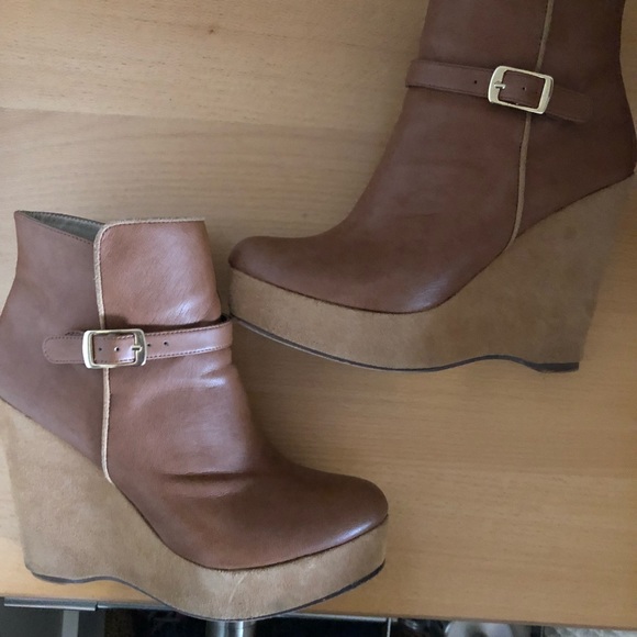 Stella McCartney Wedge Booties, size 40 - Picture 5 of 7